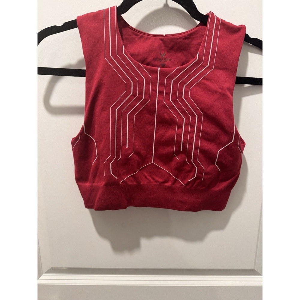 Lucas Hugh London Size M High Impact Dark Pink Sports Bra